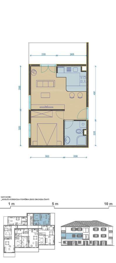 Apartment Maestral Rogač エクステリア 写真